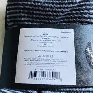 Frye Accessories - Frye no show socks, pack of 5 Frye Accessories - Frye no show socks, pack of 5